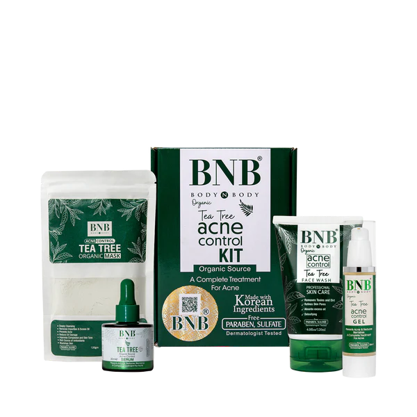 BNB Organic Tea Tree Acne Control Kit
