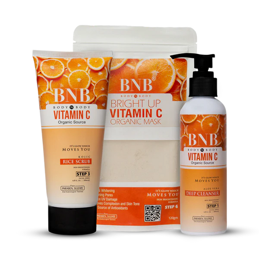 BNB Vitamin C Brightening Skincare Set.
